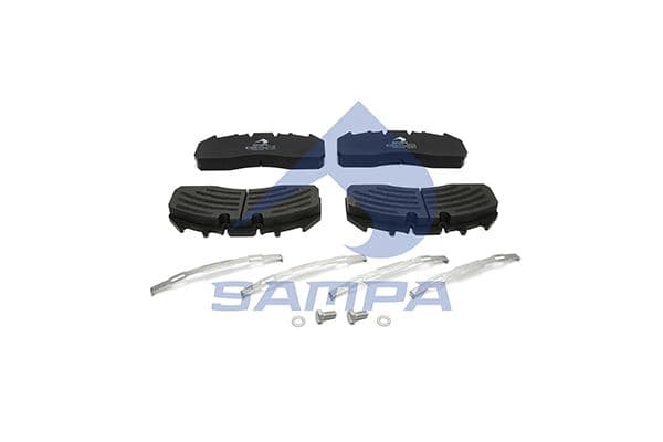 set placute frana,frana disc SAMPA 096.620