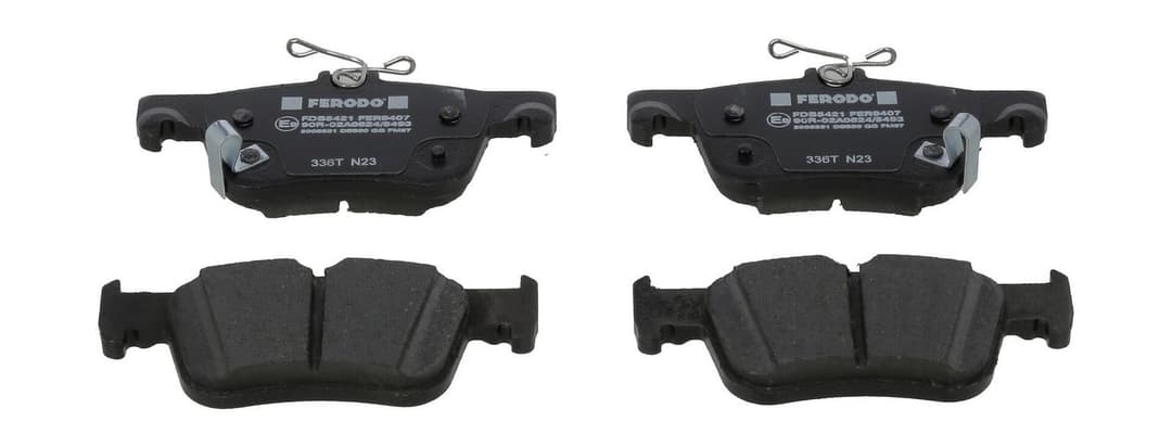set placute frana,frana disc FERODO PREMIER ECO FRICTION FDB5421