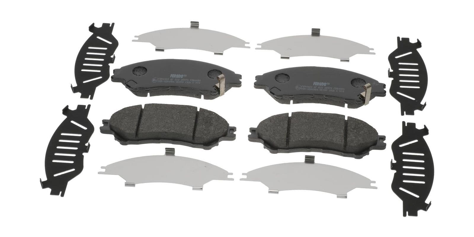 set placute frana,frana disc FERODO PREMIER ECO FRICTION FDB4884