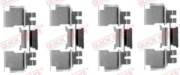 Set accesorii, placute frana QUICK BRAKE 109-1621