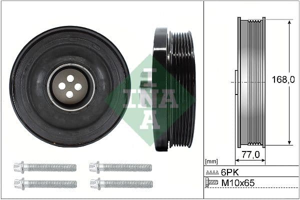 Fulie curea, arbore cotit Schaeffler INA 544 0130 20