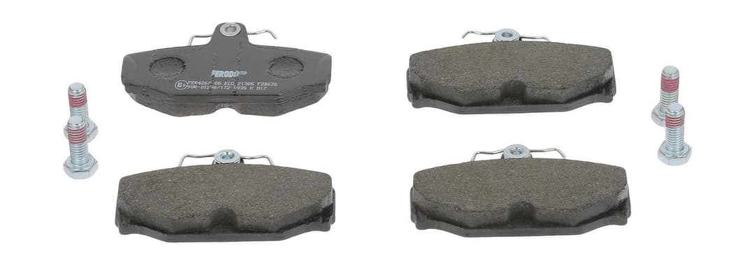 set placute frana,frana disc FERODO PREMIER ECO FRICTION FDB676