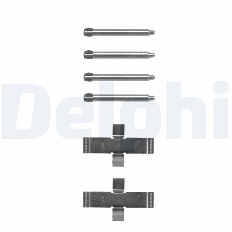 Set accesorii, placute frana DELPHI LX0093