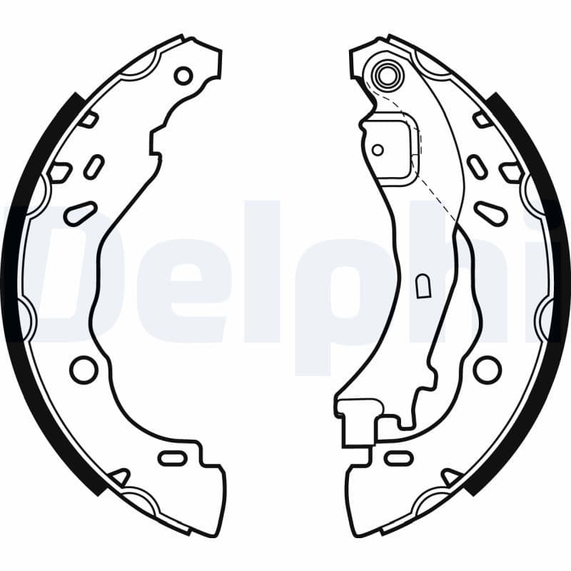 Set saboti frana DELPHI LS1975