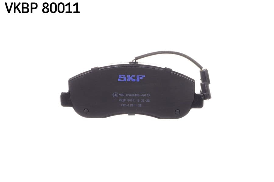 set placute frana,frana disc SKF VKBP 80011 E