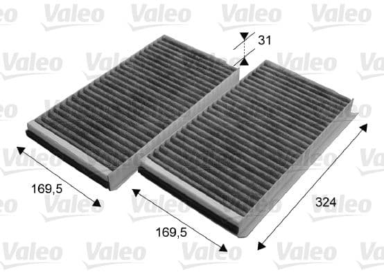 Filtru, aer habitaclu VALEO PROTECT 698864