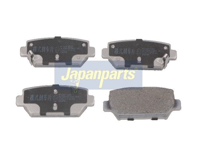 set placute frana,frana disc JAPANPARTS PP-516AF