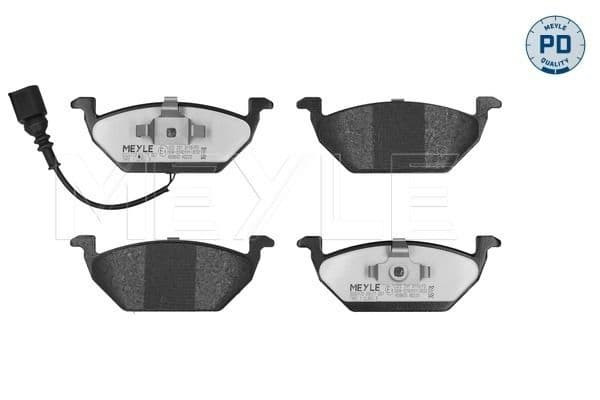 set placute frana,frana disc MEYLE -PD: Advanced performance and design. 025 231 3119/PD