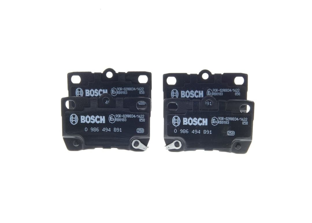 set placute frana,frana disc BOSCH 0 986 494 891