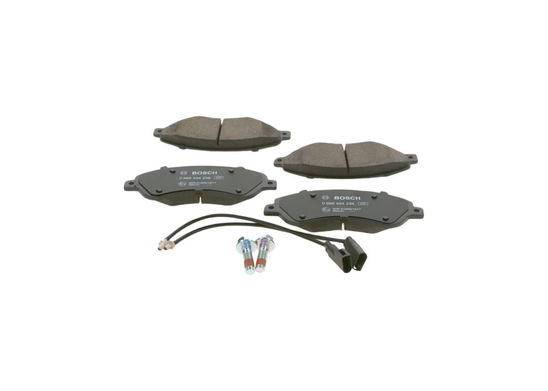 set placute frana,frana disc BOSCH 0 986 494 236