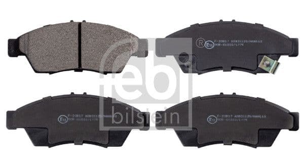 set placute frana,frana disc FEBI BILSTEIN 116348