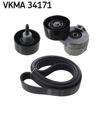 Set curea transmisie cu caneluri SKF VKMA 34171