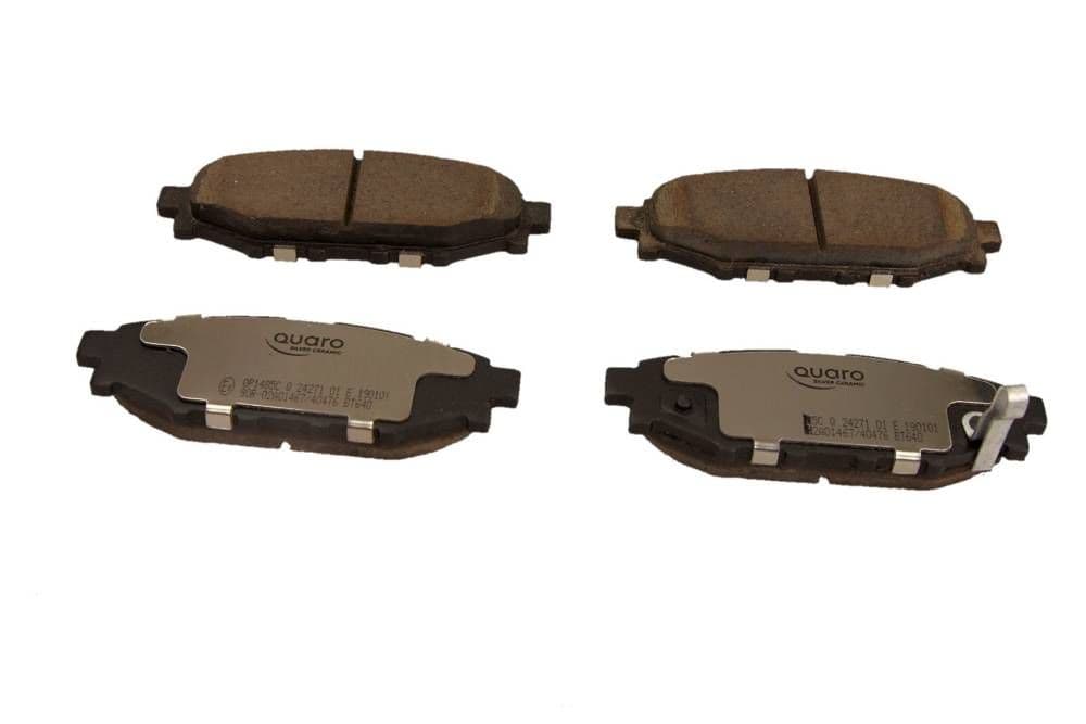 set placute frana,frana disc QUARO SILVER CERAMIC QP1485C