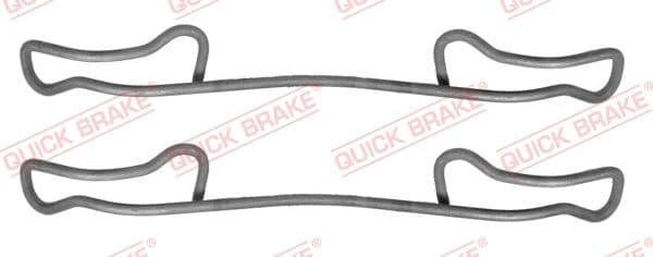 Set accesorii, placute frana QUICK BRAKE 109-1200