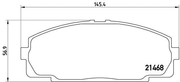set placute frana,frana disc BREMBO PRIME LINE P 83 092