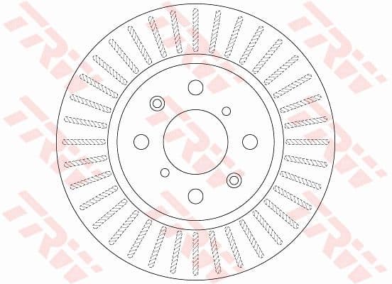 Disc frana TRW DF6232