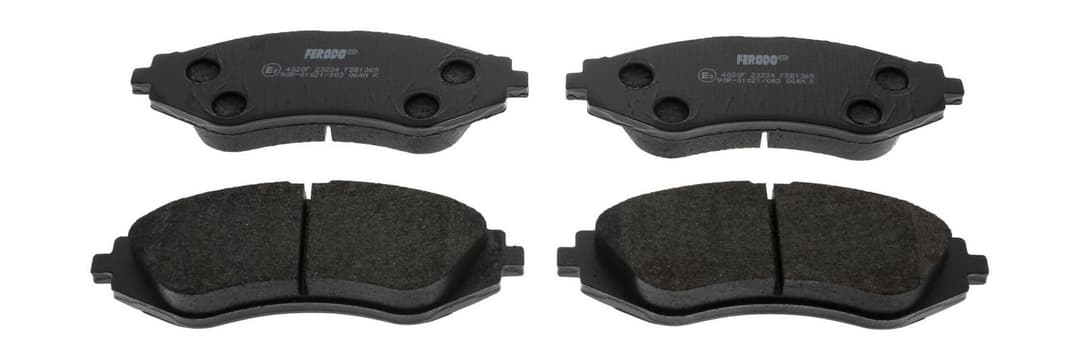set placute frana,frana disc FERODO PREMIER ECO FRICTION FDB1369