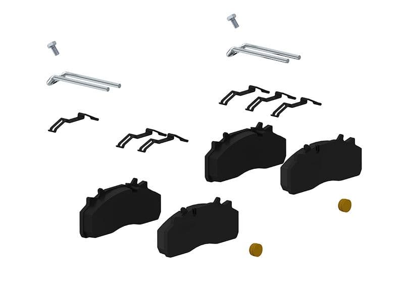 set placute frana,frana disc WABCO 12999737VT