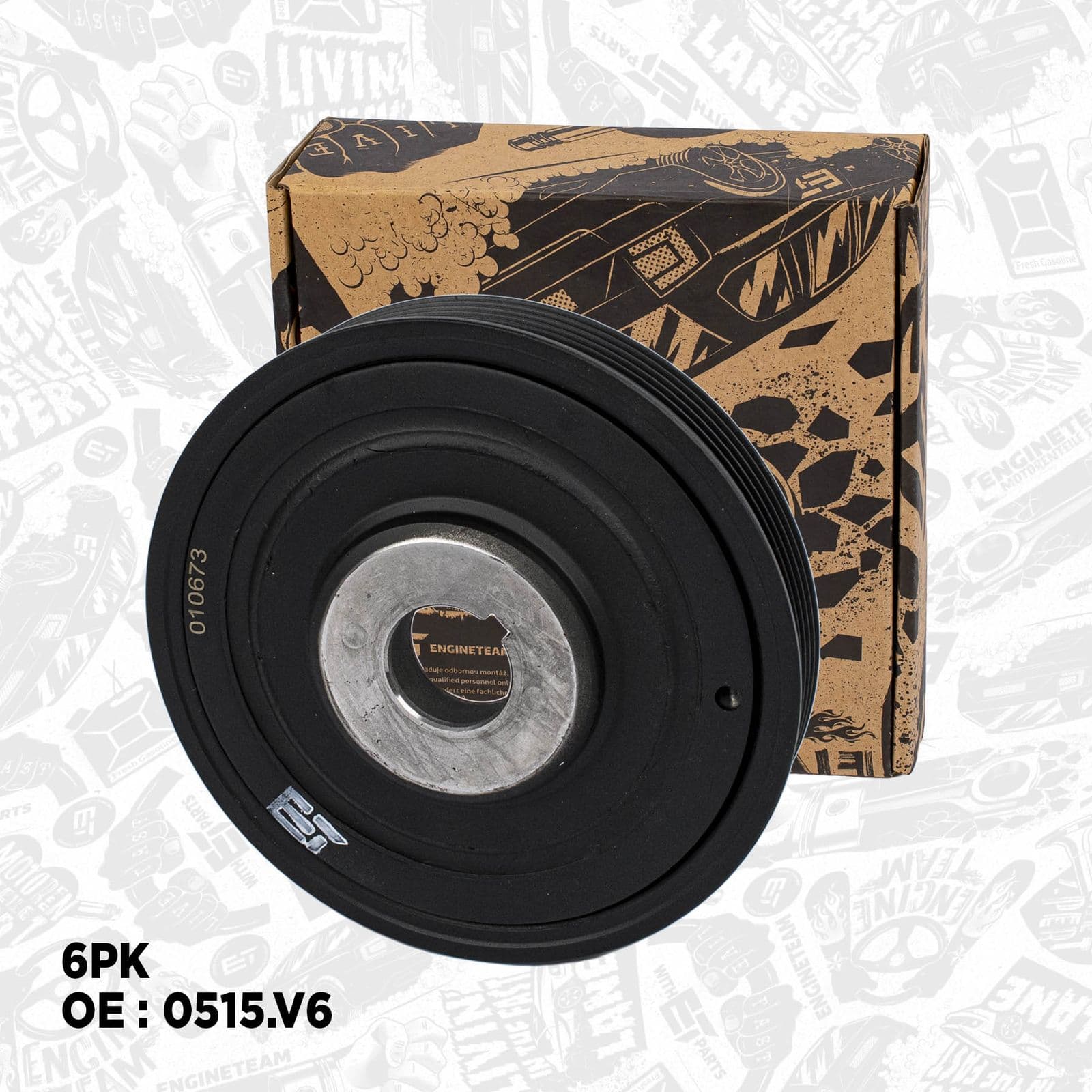 Fulie curea, arbore cotit ET ENGINETEAM PC0002