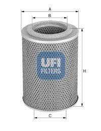 Filtru ulei UFI 25.447.01