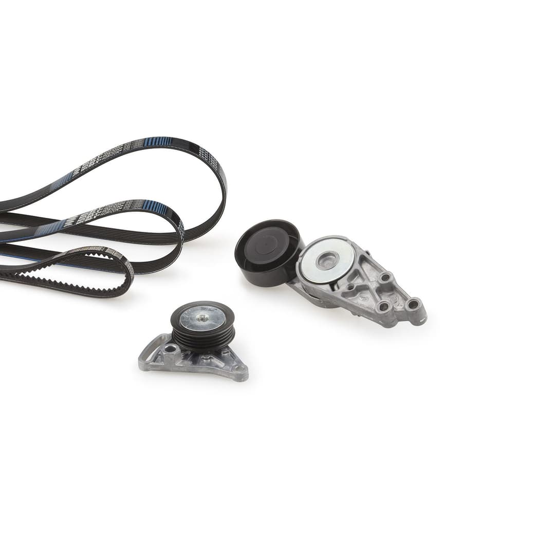 Set curea transmisie cu caneluri GATES Micro-V® K015PK1303