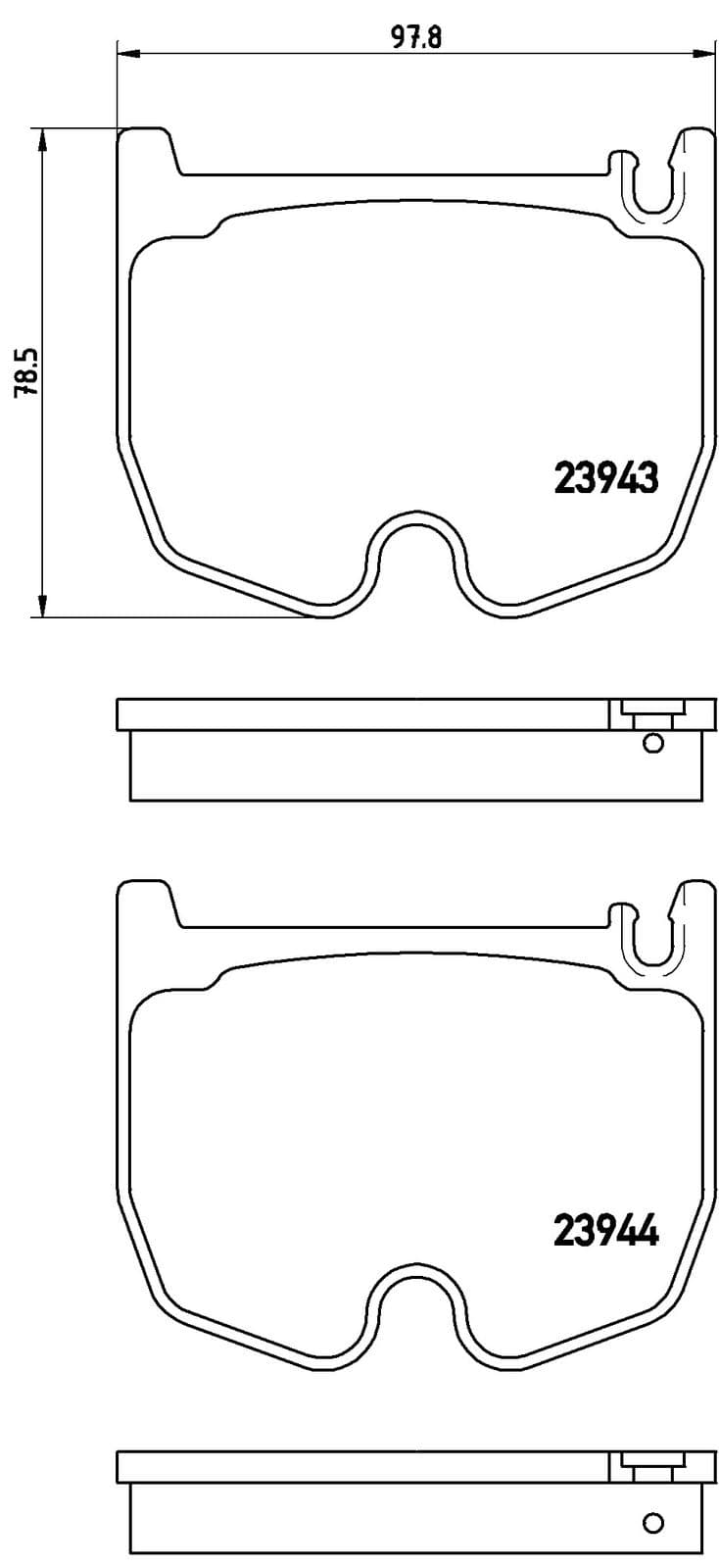 set placute frana,frana disc BREMBO PRIME LINE P 50 062