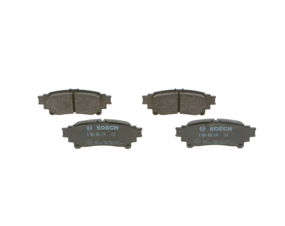 set placute frana,frana disc BOSCH 0 986 495 174