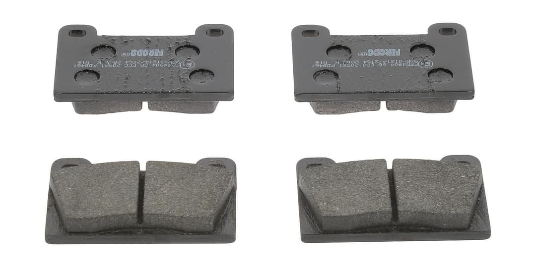 set placute frana,frana disc FERODO PREMIER ECO FRICTION FDB461