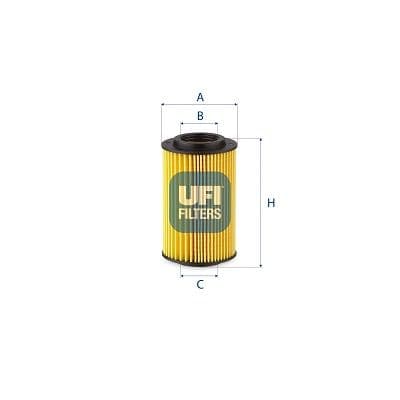 Filtru ulei UFI 25.054.00