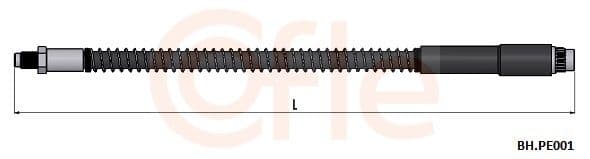 Furtun frana COFLE 92.BH.PE001
