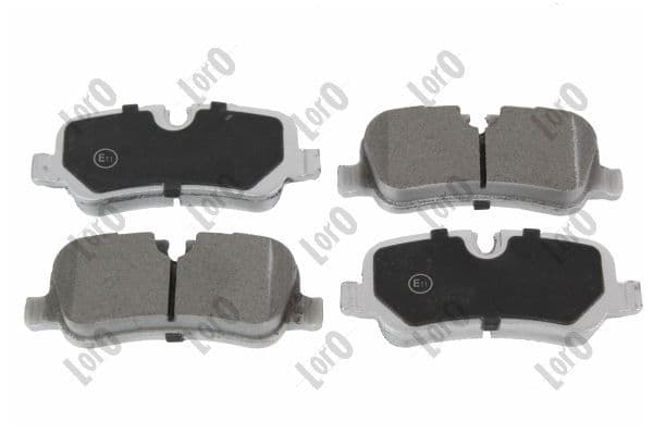 set placute frana,frana disc LORO 231-01-100