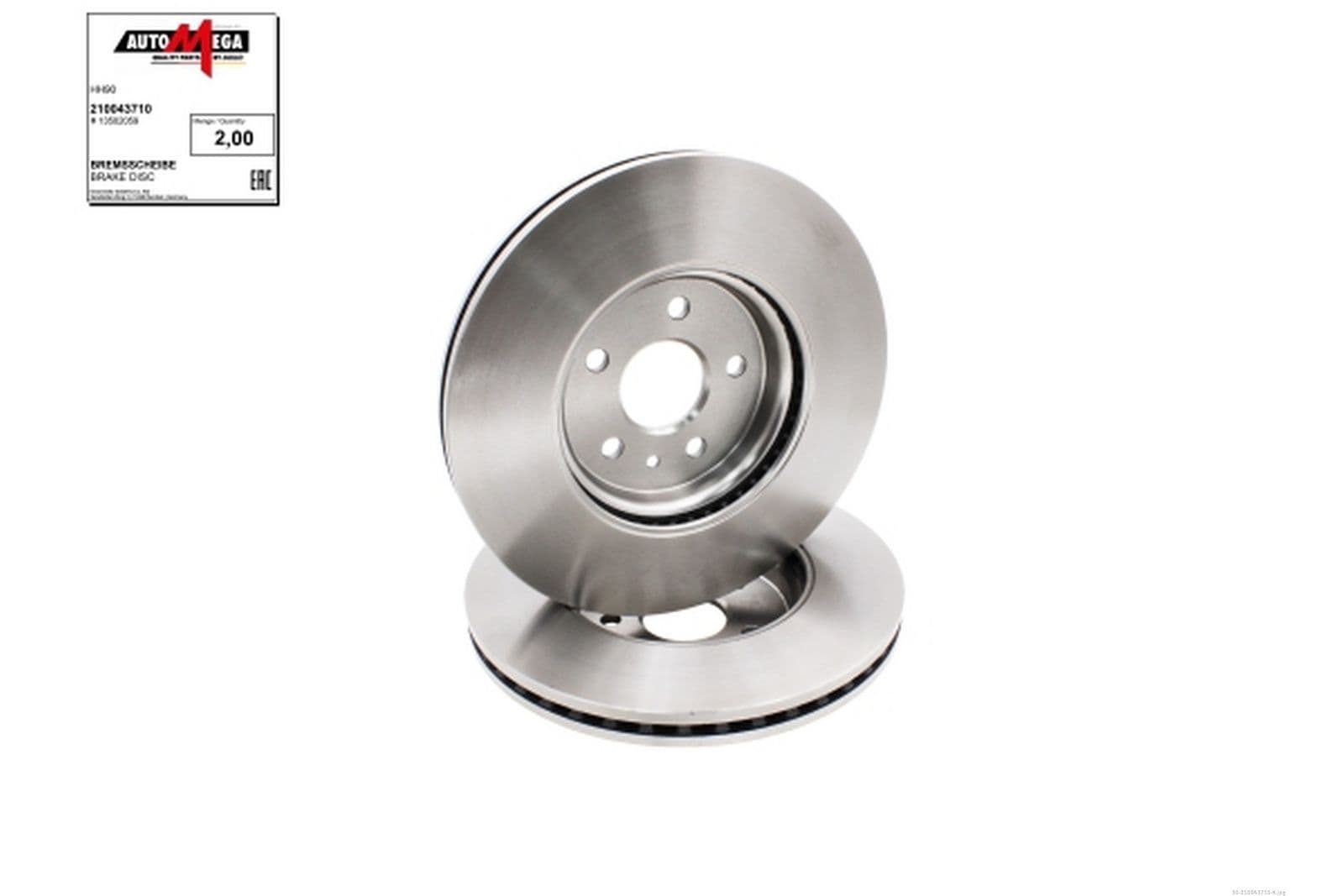 Disc frana AUTOMEGA 210043710