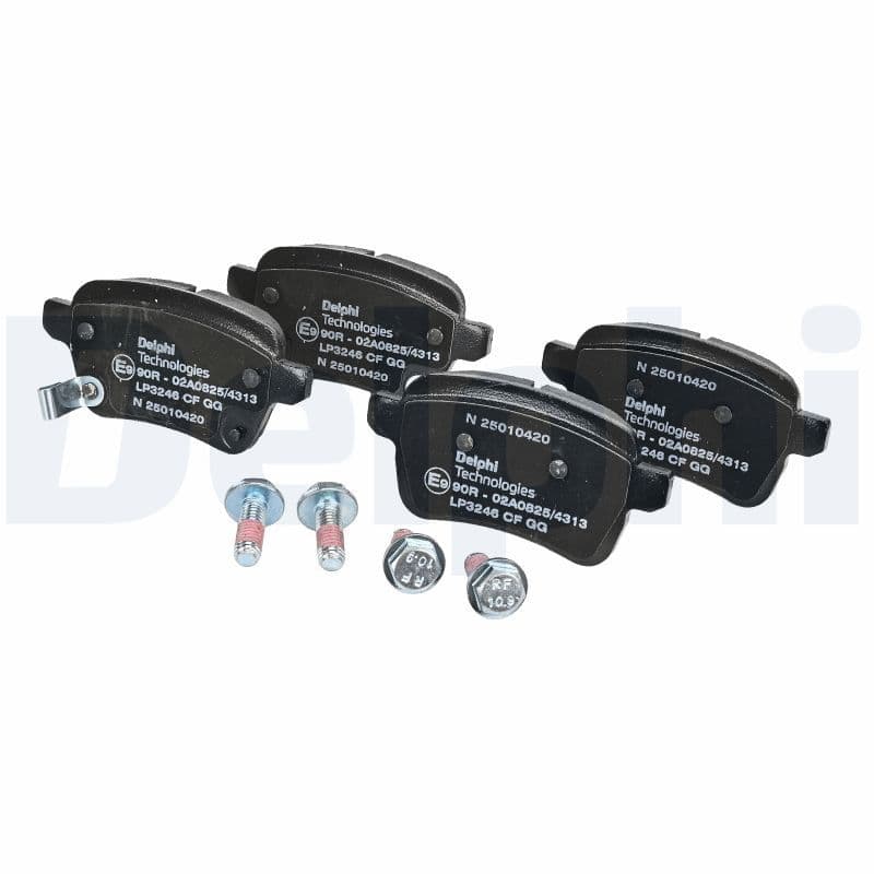 set placute frana,frana disc DELPHI LP3246