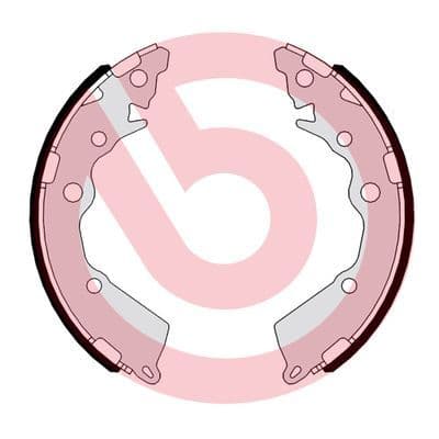 Set saboti frana BREMBO S 30 542