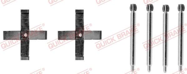 Set accesorii, placute frana QUICK BRAKE 109-1271