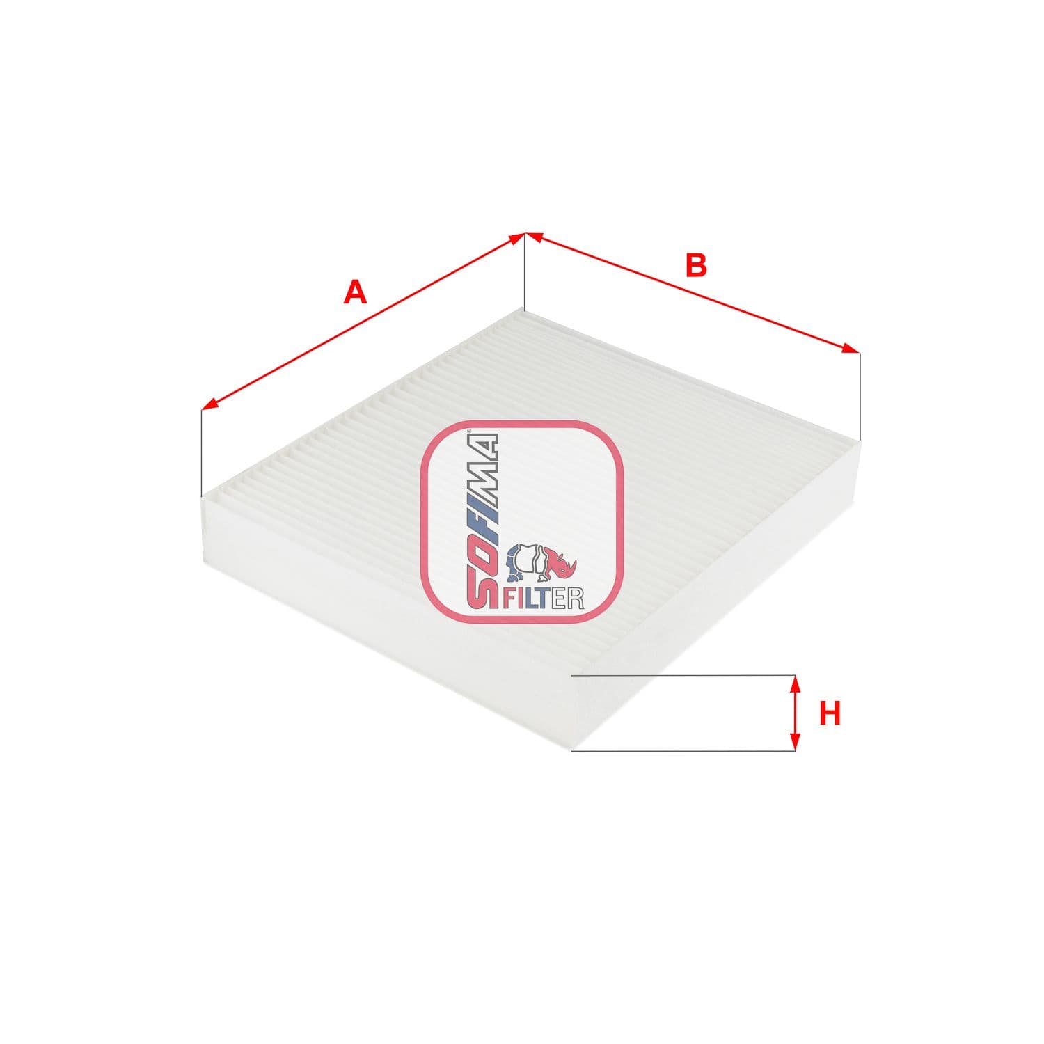 Filtru, aer habitaclu SOFIMA S 3254 C