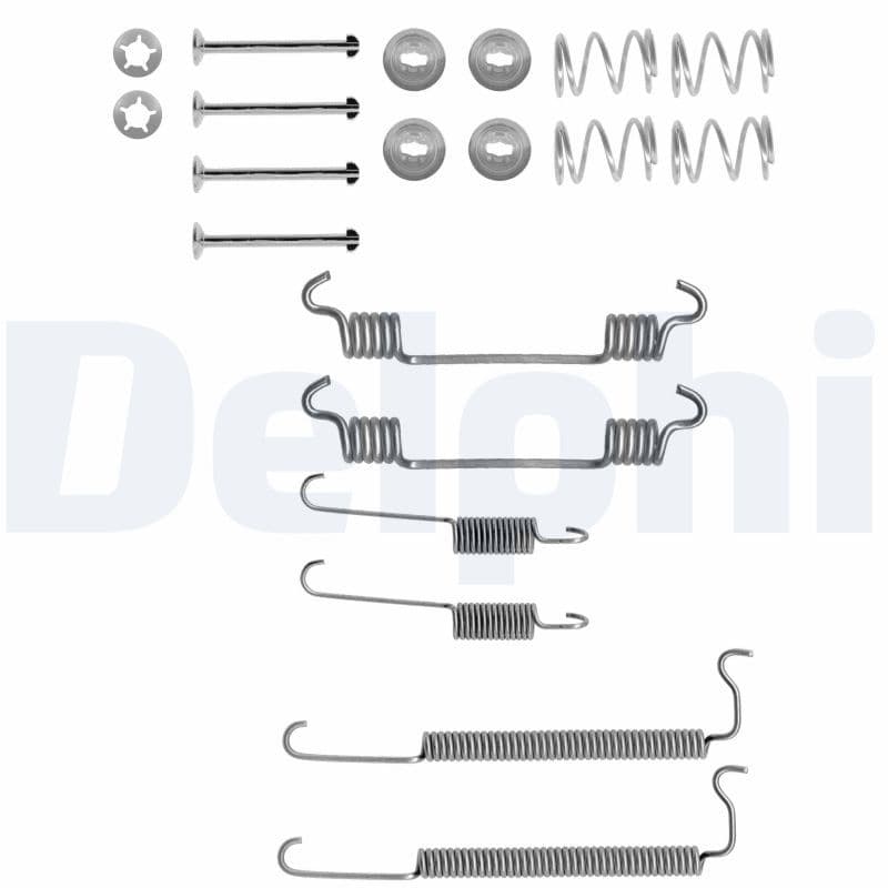 Set accesorii, sabot de frana DELPHI LY1357