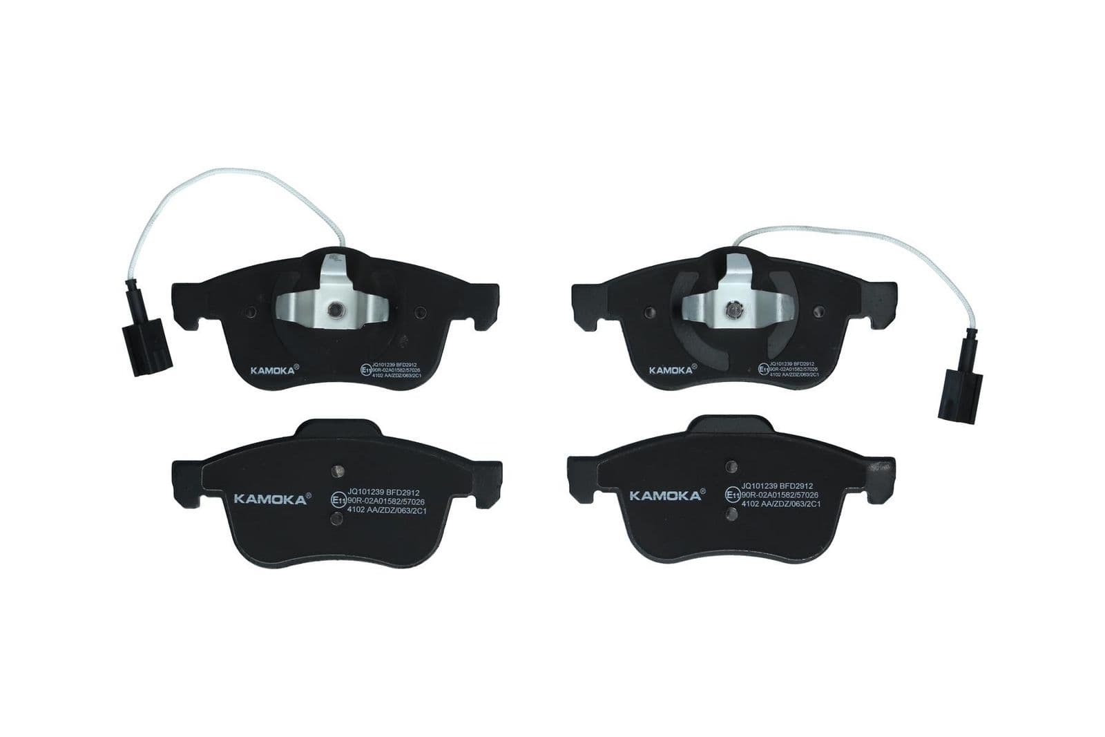 set placute frana,frana disc KAMOKA JQ101239