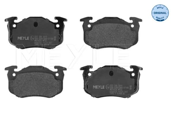 set placute frana,frana disc MEYLE -ORIGINAL: True to OE. 025 206 3415