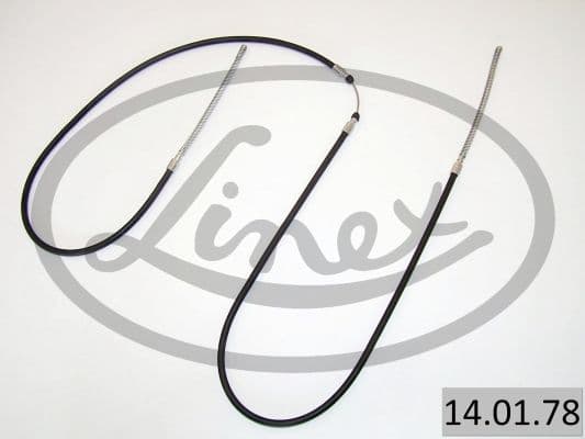 Cablu, frana de parcare LINEX 14.01.78