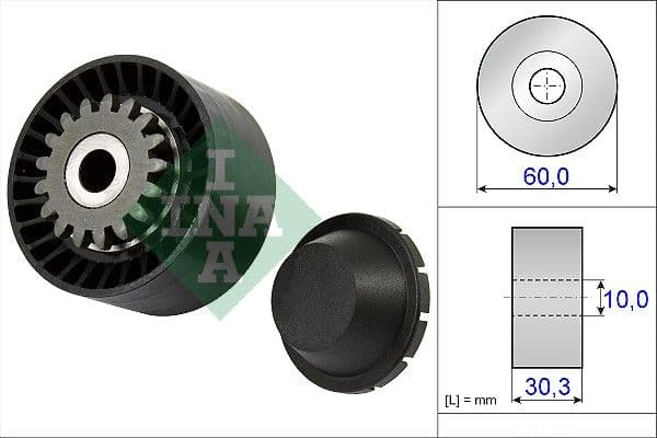 rola intinzator,curea transmisie Schaeffler INA 531 0811 10