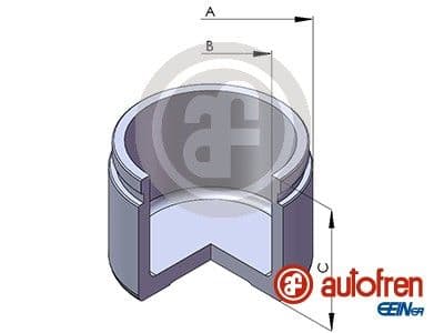 Piston, etrier frana AUTOFREN SEINSA D02598