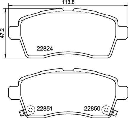 set placute frana,frana disc BREMBO PRIME LINE P 79 037