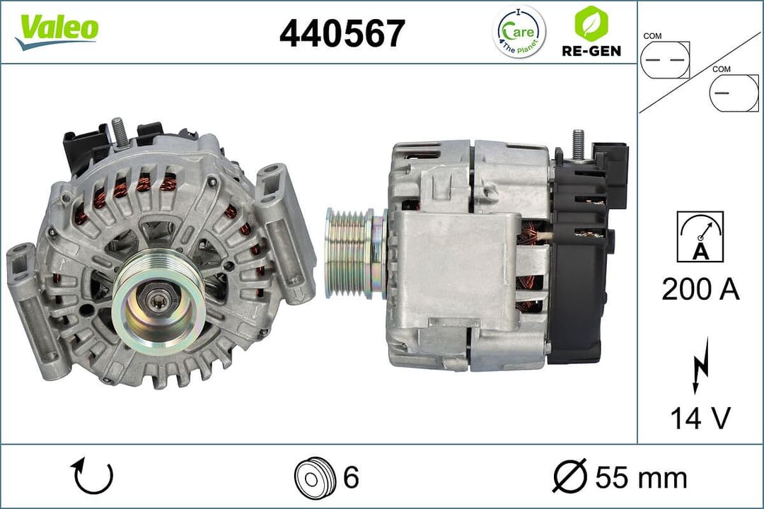 Generator / Alternator VALEO 440567