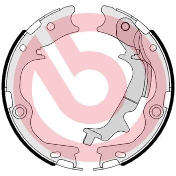 Set saboti frana BREMBO ESSENTIAL LINE S 30 537