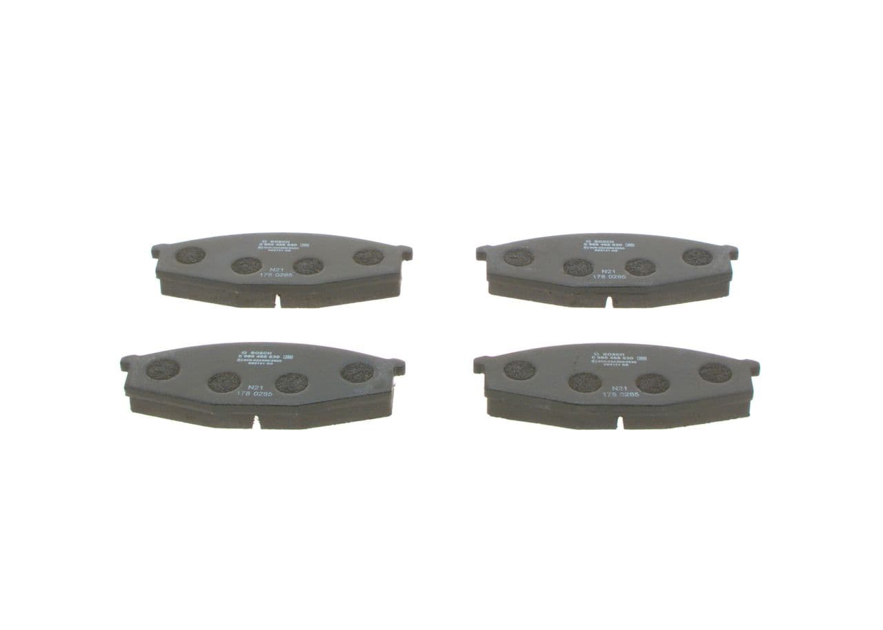 set placute frana,frana disc BOSCH 0 986 468 630