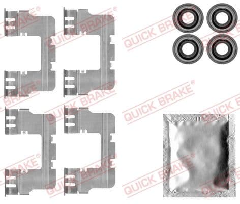 Set accesorii, placute frana QUICK BRAKE 109-1785