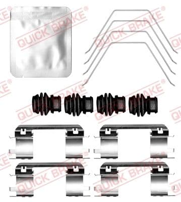 Set accesorii, placute frana QUICK BRAKE 109-0141