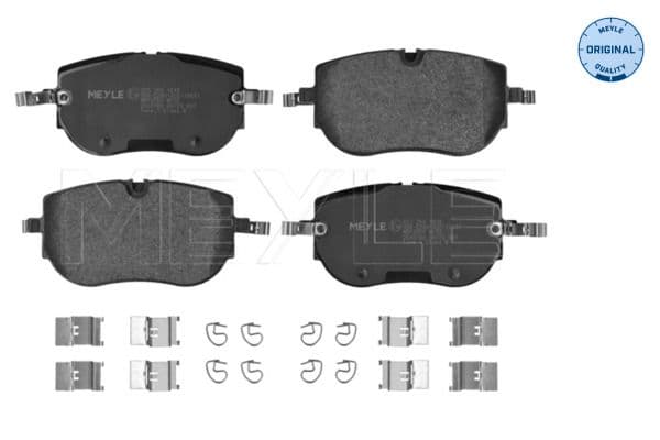 set placute frana,frana disc MEYLE -ORIGINAL: True to OE. 025 264 1616