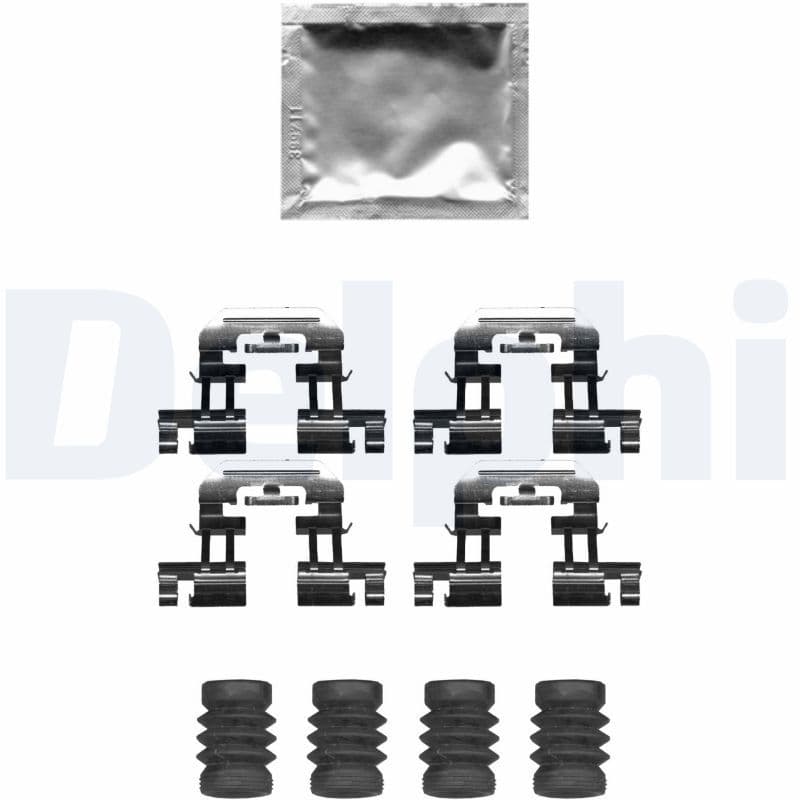 Set accesorii, placute frana DELPHI LX0677